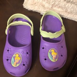 Tinker bell crocs